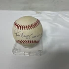 Todd Benzinger Autograph Baseball