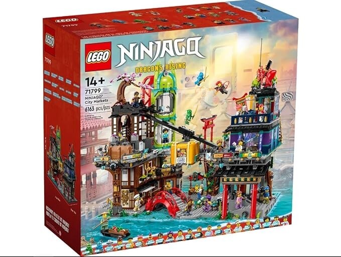 LEGO 71799 Ninjago City Markets 6163 pcs for age 14+ New | eBay