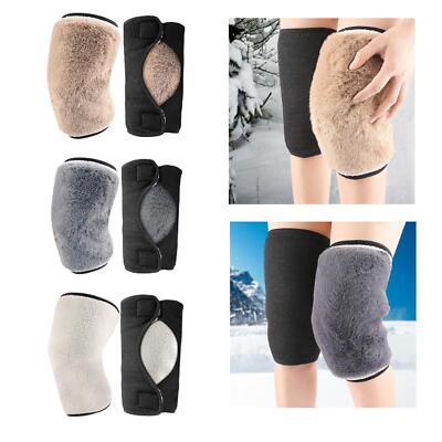Winter Knee Warmers Fleece Lined for Women Men Warm Thermal