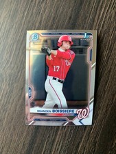 2021 Bowman Draft Chrome Branden Boissiere 1st Base #BDC-156 Washington Nats