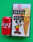 vintage Disney ice cream sugar cones in box Mickey Mouse  Disneyland — photo 6