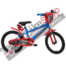 Bici Bicicletta Bambino Denver Marvel Avengers 12 - 14 - 16 Pollici