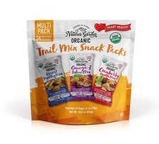 Nature's Garden Organic Trail Mix Snack Packs Multi-Pack 24 x 1.2oz Snacks FRESH