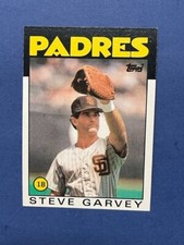 Steve Garvey ~ 1986 Topps #660 ~ San Diego Padres ~ Free Ship