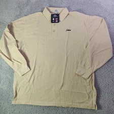 RARE VANTAGE SAWGRASS GOLF Long Sleeve Polo Shirt Mens Sz XL (CO NAME ON SLEEVE)