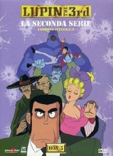 Lupin III LA SECONDA SERIE - BOX 5 (5 DVD) 25 EPISODI COFANETTO SIGILLATO