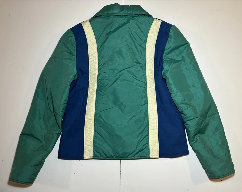 De Colección Años 70 80 Beconta Hombres’s M/L Chaqueta Aislante Abrigo Invierno Esquí Puffer Hipster Foto 3 de 4