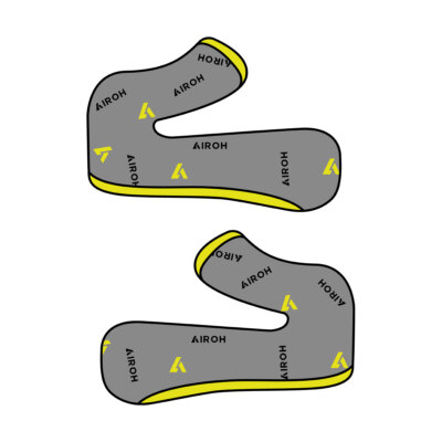 Grey Inner Helmet Airoh Twist 2.0 Hands Size XXL