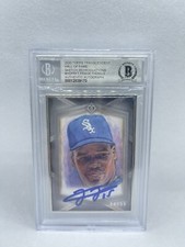 Frank Thomas Signed 2020 Topps Transcendent Silver Sketch Beckett Grade 10 Auto