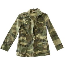 Vintage havana Girls camo jacket Cotton Size L