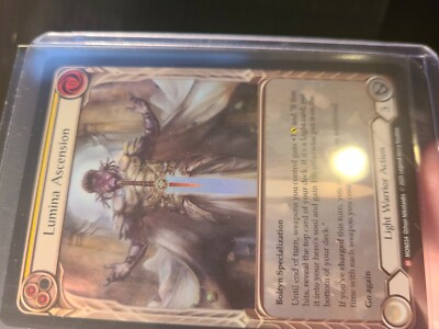 Flesh and Blood Lumina Ascension 1st Edition Extended Art Monarch