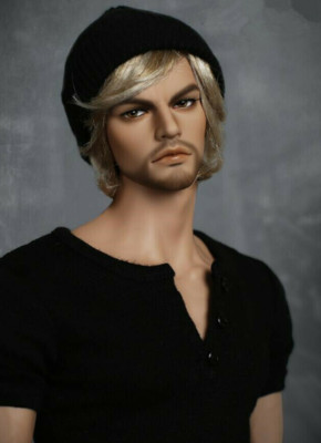 Hellbraune Haut BJD Puppe 1/4 SD IPle Mann Junge FID Dexter Gesicht Make-up A...