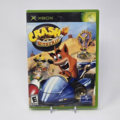 Crash Nitro Kart Crash Bandicoot (Original Xbox) CIB COMPLETE & TESTED