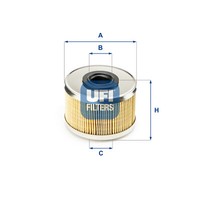 UFI Kraftstofffilter FüR Renault Kangoo Express Opel Arena Kasten Dacia Solenza