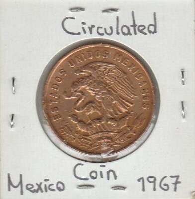 Mexico: $ 20 Centavos Coin Year 1967. | eBay