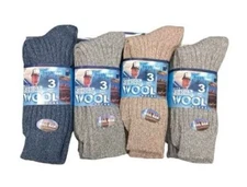 Mens Warm Winter Wool Rich Short Boot Socks Warm Winter Socks UK 6-11