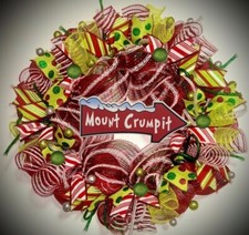 Grinch Christmas Wreath grinches lair XL 22 inch grinch decorations whoville