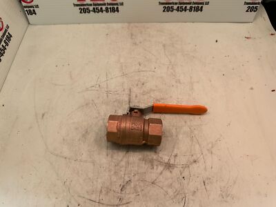 1 lot of 2 1'' Inch Full Port Brass Ball Valve Lead Free FIP Threaded Ends UPC/UL