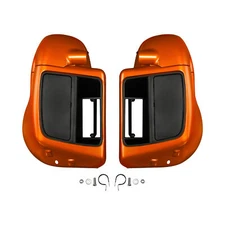 Lower Vented Leg Fairings Fit For Harley Touring 2014-2024 Scorched Orange