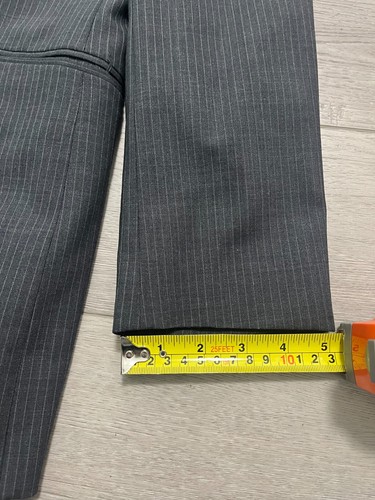 Wilke-Rodriguez 36S 2PC Suit Blazer Men Wool Blend Pants 36S x 29 Black/Gray - Picture 3 of 15