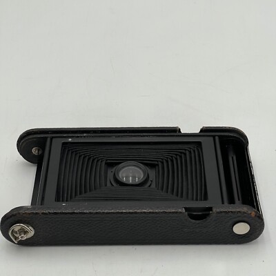 Vintage No. 3A Jr Folding Pocket Kodak No. 122 Roll Film Black