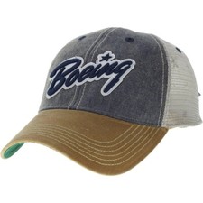 Boeing Vintage Script Logo Navy/Dark Tan Ball...