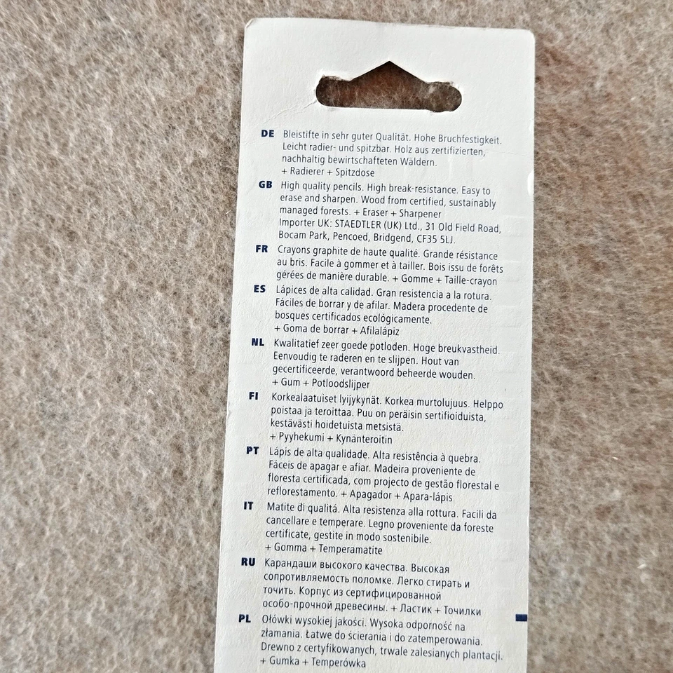 Schreibware Staedtler 4-teiliges Set  Bleistifte/Radierer/Spitzer  Neu. - Bild 2 von 2