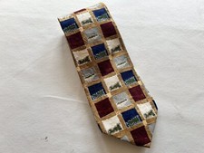 Vintage Jonathan Wachtel Men's Necktie Tie Silk Multicolor
