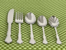 Pfaltzgraff BRIARWOOD Stainless 18/0 Glossy NEW Flatware Smart Choice E17N