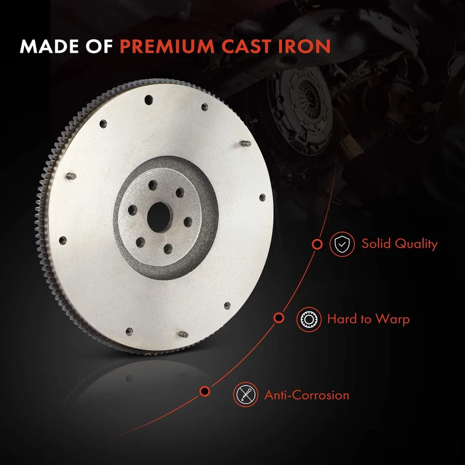 Volante de embrague para Ford Escort 1991-1996 Mercury 6 agujeros de perno 132 dientes manual Foto 4 de 4