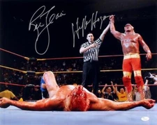 REPRINT - RIC FLAIR - HULK HOGAN WWE Wrestling Signed Autographed 8x10 Photo RP