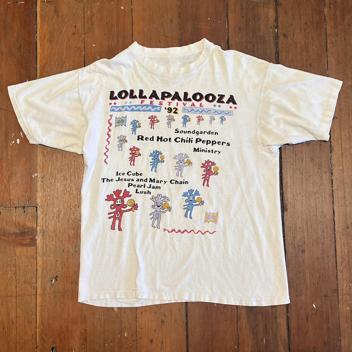 Rare 1992 Lollapalooza Tour Cotton Gift For Fan S to 5XL T-shirt