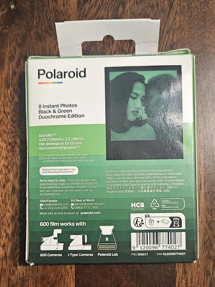 Polaroid Green Duochrome Polaroid Green 600 Duochrome Instant
