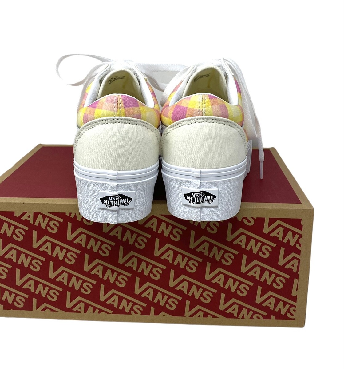 国内配送 VANS OLD SKOOL STACKFORM PASTEL PICNIC MULTI Size 7.5 - VANS Old Skool Stackform Pastel Picnic for sale