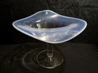 ROSE SPRAY  Clear  Opalescent  Compote