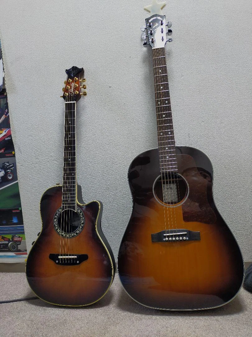 Acoustic Electric Guitar Morris Tornado ZIIII Sunburst with