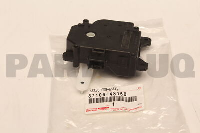 あつし 8710648160 Genuine Toyota SERVO SUB-ASSY, DAMPER(FOR AIRMIX