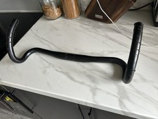 Aluminium Road Bike Handlebar Drop Bar 44cm Black