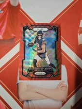 2023 Panini Prizm Football Red Wave Prizm Equanimeous ST. Brown /149