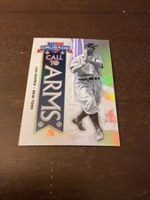 2025 Panini Crusade Former New York Yankee Lou Gehrig Call To Arms Prizm Card