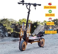 Boyueda S3-11 6000w electric scooter dual motor 38ah long range