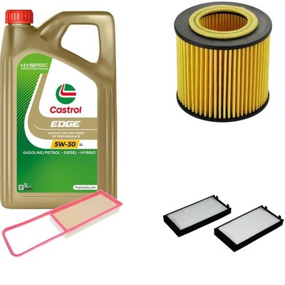 Inspektionspaket Castrol EDGE Titanium 5W-30 LL 5L für BMW X5 xDrive40e