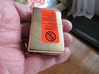 Vintage NOS Zippo Cigarette Lighter Metal Patches Design Brass Case K 13 — photo 3