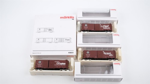Märklin H0 45651 Wagenset 40 ft Box Car | Condition: Gebraucht