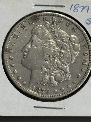 1879-S  Morgan Silver Dollar Good Coin 90% Silver