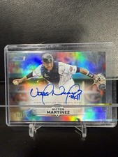2025 Topps Stadium Club SCBA-VM Victor Martinez Rainbow Foilboard Auto 10/25 SP