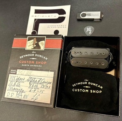 Seymour Duncan Mark Holcomb Alpha Tonabnehmer handgewickelt 4-Leiter Keramikm...