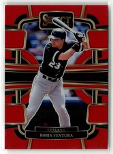 Robin Ventura 2024 Panini Select #75 Red Prizms #/149