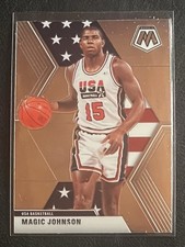 2019-20 Panini Mosaic Magic Johnson Team USA
