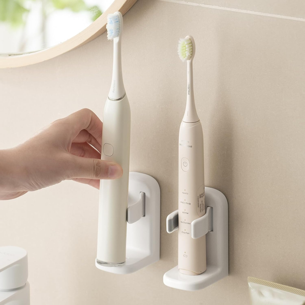 Toski Elektrischer ZahnbüRstenhalter Wand Ohne Bohren 2Er Set-image